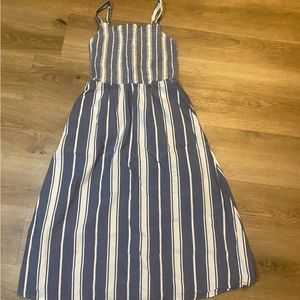 Womens mid calf sun dress